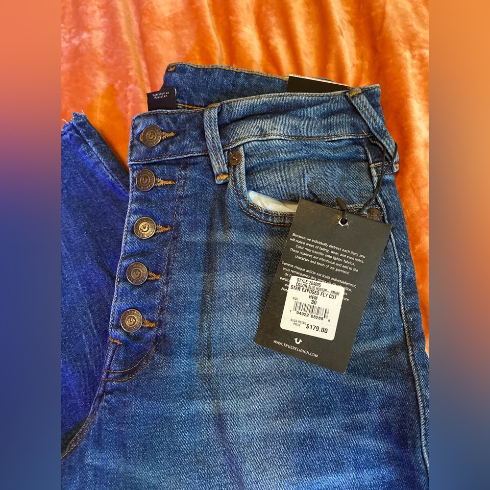 TRUE RELIGION HIGHRISE STARR JEANS